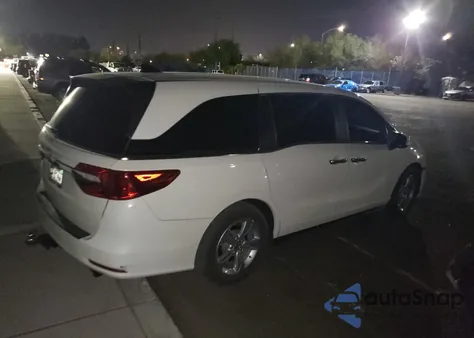 2019 Honda Odyssey Exl z USA, uszkodzony, nr VIN 5FNRL6H79KB114750